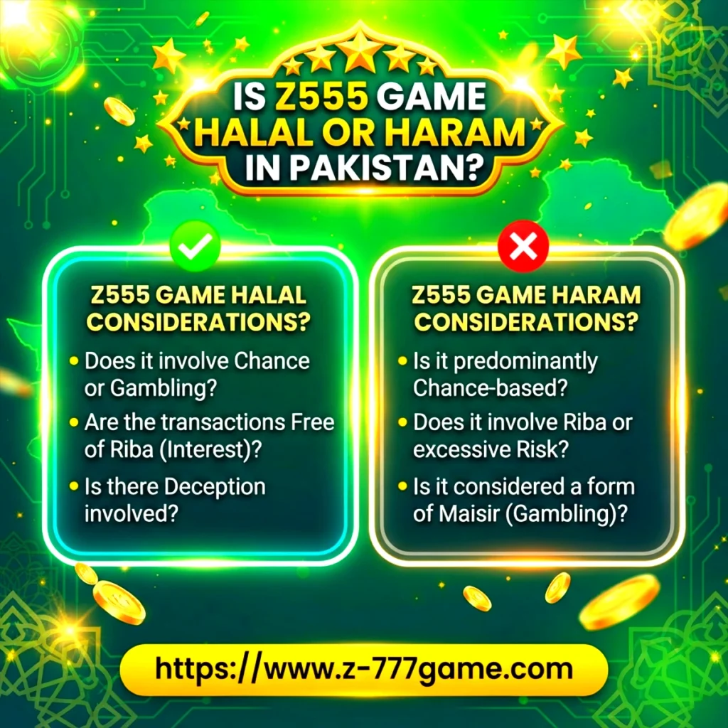 Is Z555 Game Halal or Haram
